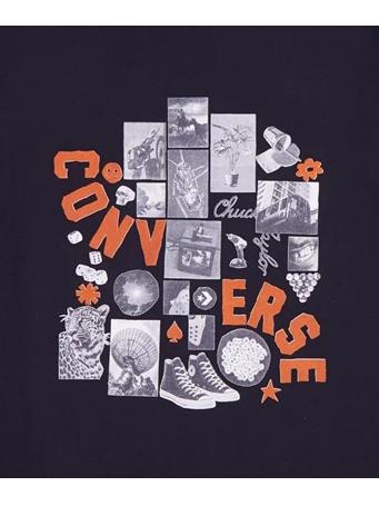 CONVERSE - Vintage Collage Tee BLACK