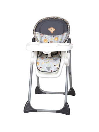 BABYTREND - Sit-Right Adjustable High Chair, Bobbleheads Design, 6-Position Height NO COLOR