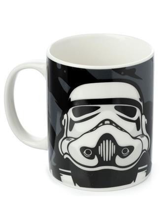 STAR WARS- The Original Stormtrooper Black Porcelain Mug NO COLOR