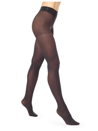 HUE - Opaque Tights with Control Top BLACK