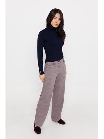 CORTEFIEL - Checkered Knit Pants MULTICOLOURED