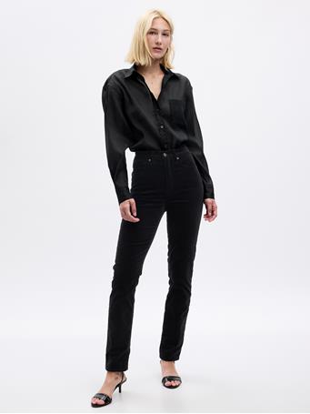 GAP - Sheer Big Shirt BLACK