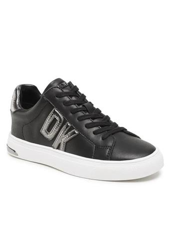 DKNY - Abeni Lace Up Sneaker BLACK/DK GUNMETAL