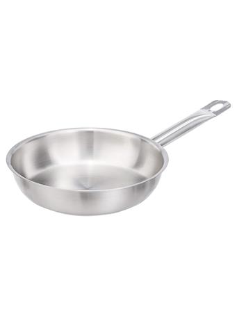 KENNEDY INTERNATIONAL - Stainless Steel Aluminum-Clad Fry Pan SILVER