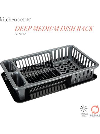 KENNEDY INTERNATIONAL - Medium Dish Rack SILVER