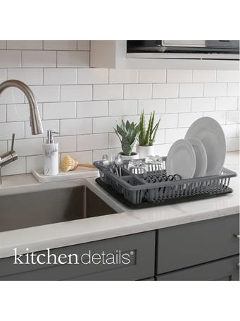 KENNEDY INTERNATIONAL - Wide Large Dish Rack SILVER