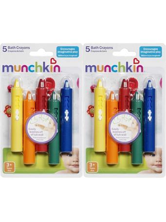 MUNCHKIN - 5 Piece Bath Crayons Set NO COLOR