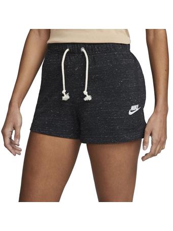NIKE - Sportswear Gym Vintage Women's Shorts BLACK/(WHITE)