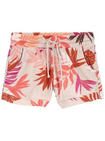 CARTER'S - Kid Floral Pull-On French Terry Shorts MULTI
