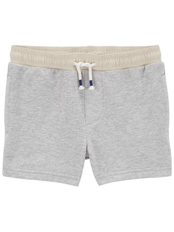 CARTER'S - Toddler Pull-On Knit Shorts GREY