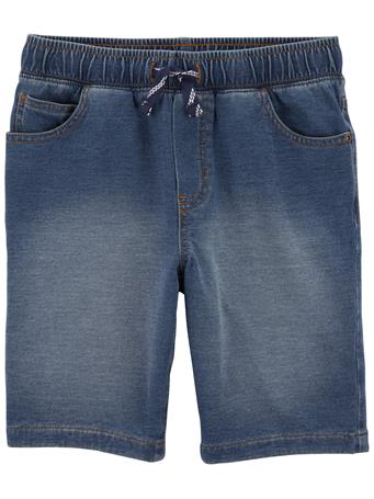 CARTER'S - Kid Pull-On Denim Shorts BLUE