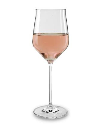 CHANTAL -  Set of 4 -14.5OZ Rose' Wine Glasses CLEAR