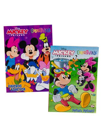 DISNEY - Mickey & Friends Coloring NO COLOR