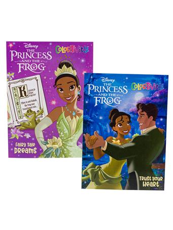 4 SEASONS GENERAL MERCHANDISE - The Princess and the Frog 64pg Coloring Book NO COLOR