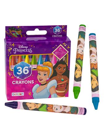 DISNEY - Princess Crayons 36 Count NO COLOR