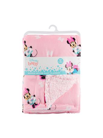 4 SEASONS GENERAL MERCHANDISE - Minnie Mouse Baby Blanket GREY