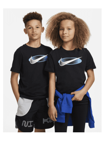NIKE - Sportswear Older Kids' T-Shirt BLACK