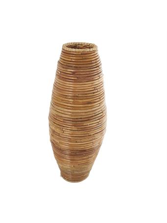 UMA - Rattan Handmade Vase BROWN