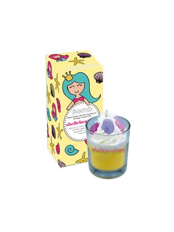 BOMB COSMETICS - Piped Candle Shell-ebrations NO COLOUR