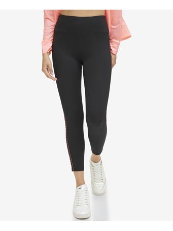 DKNY - 7/8 Legging with Logo On The Side APK - ATOMIC PNK