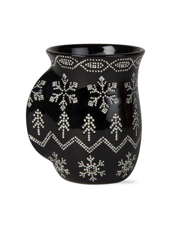 TAG - Snowflake Hand Warmer Mug BLACK