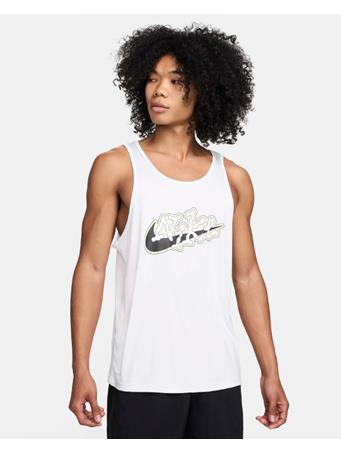 NIKE - Scribble patch Hydroguard Tank Top WHITE