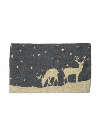 TAG - Reindeer Coir Mat NOVELTY