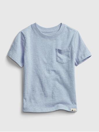 GAP - Toddler Mix and Match Pocket T-Shirt BLUE HEATHER