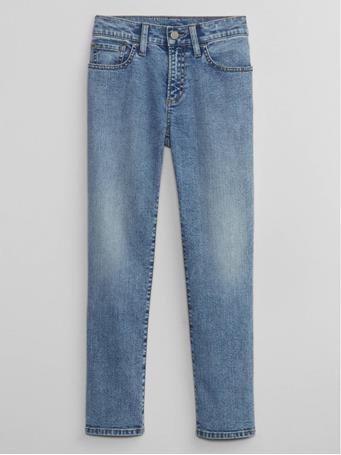 GAP - Kids Original Straight Jeans with Washwell LIGHT WASH