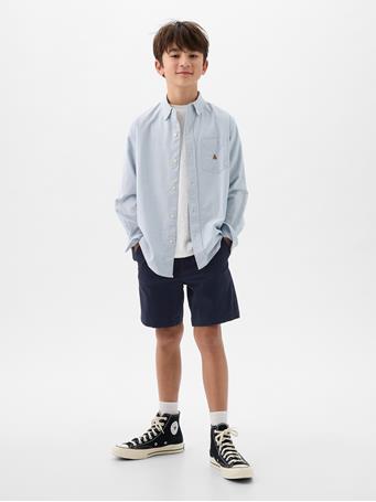GAP - Kids Twill Easy Shorts TAPESTRY NAVY