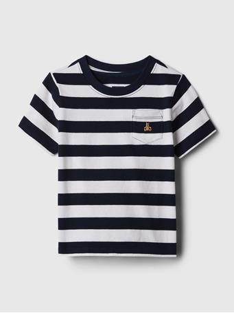 GAP - babyGap Mix and Match Stripe T-Shirt WHITE NAVY STRIPE