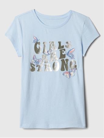 GAP - Kids Graphic T-Shirt BICOASTAL BLUE