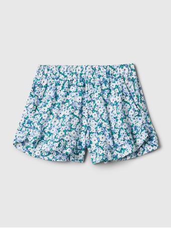 GAP - Mix and Match Pull-On Shorts LIGHT BLUE FLORAL