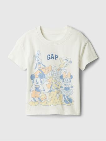 GAP - Disney Mickey Mouse T-Shirt NEW OFF WHITE OPT1