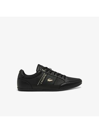 LACOSTE - Chaymon Leather Sneakers 02H BLK