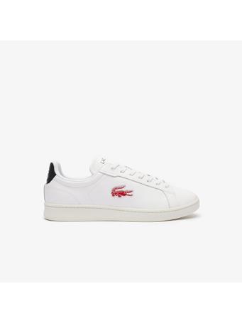 LACOSTE - Carnaby Pro Leather Trainers 147 WHT BLK