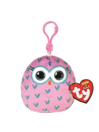 TY - Winks Owl Squishy Clip NO COLOR