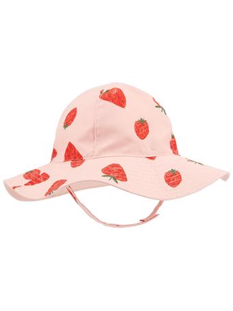 CARTER'S - Baby Strawberry Reversible Swim Hat PINK
