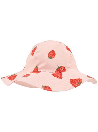 CARTER'S - Toddler Strawberry Reversible Swim Hat PINK