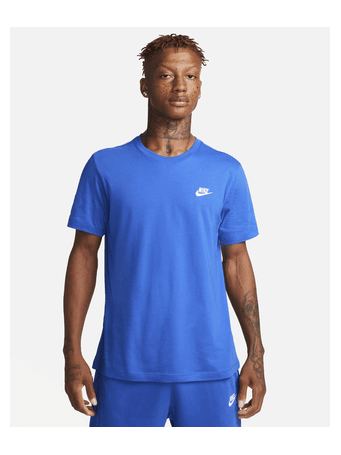 NIKE - Sportswear Club Men's T-Shirt ROYAL BLUE