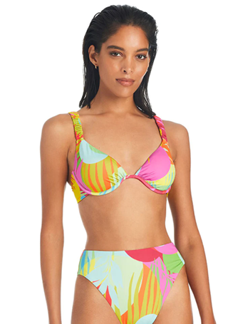 SANCTUARY - Palm Hottie Bikini Top Multi MULTI
