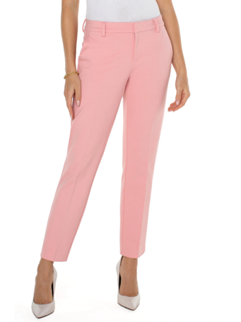 LIVERPOOL JEANS - Kelsey Knit Trouser Super Stretch Ponte PINK PERFECTION