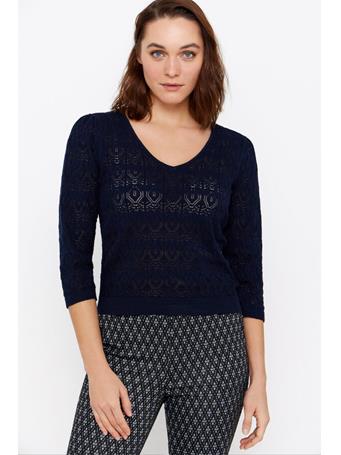 CORTEFIEL - Cotton Sweater NAVY