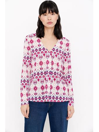 CORTEFIEL - Flowy Plank Top MULTICOLOURED