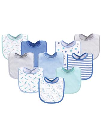 BABYVISION - Luvable Friends Cotton Terry Bibs MULTI