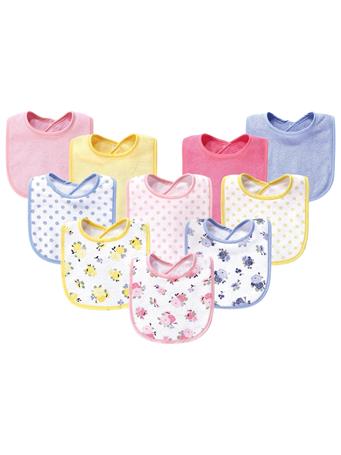 BABYVISION - Luvable Friends Cotton Terry Bibs MULTI