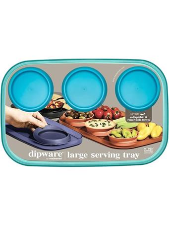 MADESMART - 3-Bowl Serving Tray  TURQUOISE