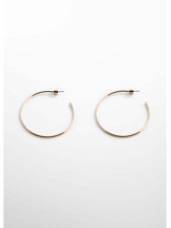 MANGO - Hoop Earrings GOLD