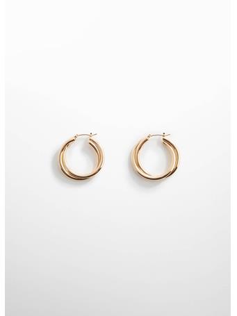 MANGO - Mixed Hoop Earrings GOLD