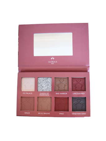 SHAINA B - Miami Nights Pressed Pigment Palette NO COLOUR